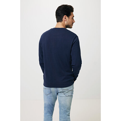 Iqoniq Zion Rundhals-Sweater Aus Recycelter Baumwolle , navy blau, 50% recycelte und 50% biologische Baumwolle, 5XL, 83,00cm x 1,00cm (Länge x Höhe), Bild 17