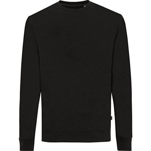 Iqoniq Zion Rundhals-Sweater Aus Recycelter Baumwolle , schwarz, 50% recycelte und 50% biologische Baumwolle, 4XL, 82,00cm x 1,00cm (Länge x Höhe), Bild 1