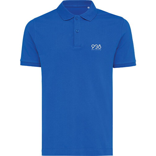 Iqoniq Yosemite Piqué-Poloshirt Aus Recycelter Baumwolle , Königsblau, 50% recycelte und 50% biologische Baumwolle, S, 67,00cm x 1,00cm (Länge x Höhe), Bild 5