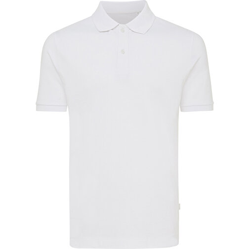 Iqoniq Yosemite Piqué-Poloshirt Aus Recycelter Baumwolle , weiss, 50% recycelte und 50% biologische Baumwolle, 4XL, 81,50cm x 0,50cm (Länge x Höhe), Bild 1