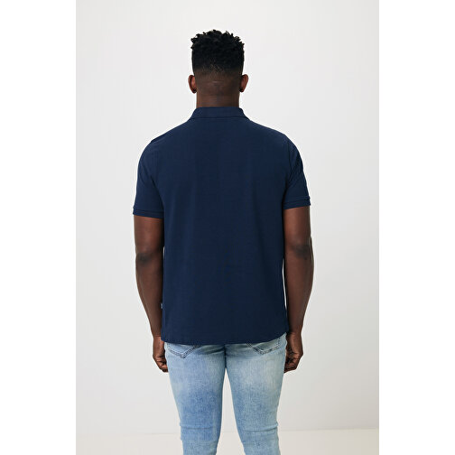 Iqoniq Yosemite Piqué-Poloshirt Aus Recycelter Baumwolle , navy blau, 50% recycelte und 50% biologische Baumwolle, 4XL, 81,50cm x 0,50cm (Länge x Höhe), Bild 17