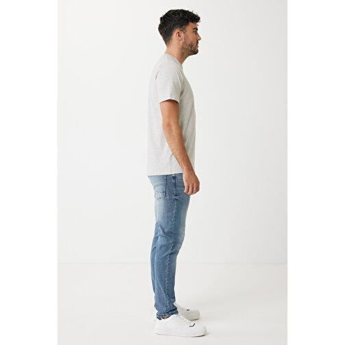 Iqoniq Sierra Lightweight T-Shirt Aus Recycelter Baumwolle , ungefärbte helles Grau, 30% recycelte und 70% biologische Baumwolle, XXXL, 81,00cm x 1,00cm (Länge x Höhe), Bild 7