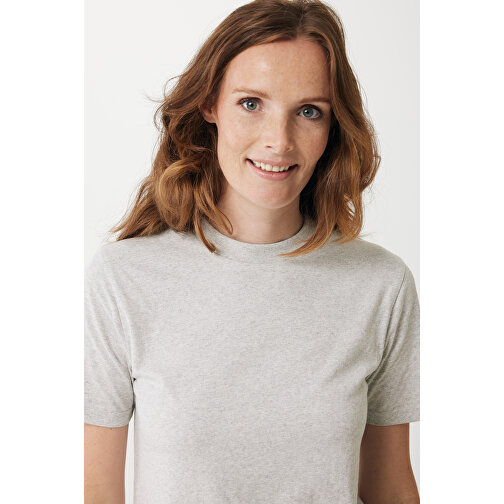 Iqoniq Sierra Lightweight T-Shirt Aus Recycelter Baumwolle , ungefärbte helles Grau, 30% recycelte und 70% biologische Baumwolle, XL, 77,00cm x 1,00cm (Länge x Höhe), Bild 11