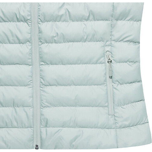 Iqoniq Meru Damen Bodywarmer Aus Recyceltem Polyester , Iceberg green, 100% recyceltes Polyester, XL, 66,00cm x 0,50cm (Länge x Höhe), Bild 3