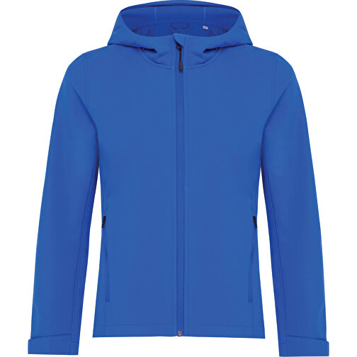 Iqoniq Makalu Damen Softshelljacke Aus Recyceltem Polyester , Königsblau, 91% recyceltes Polyester, 7% recyceltes TPU, 2% Elastan, XS, 62,00cm x 2,50cm (Länge x Höhe), Bild 1