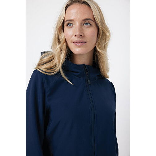 Iqoniq Makalu Damen Softshelljacke Aus Recyceltem Polyester , navy blau, 91% recyceltes Polyester, 7% recyceltes TPU, 2% Elastan, XXS, 56,00cm x 2,50cm (Länge x Höhe), Bild 12