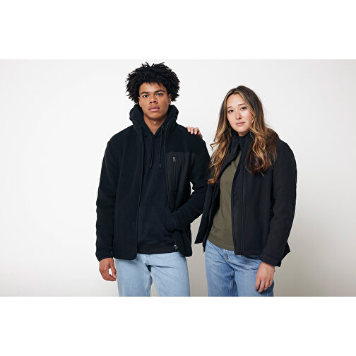 Iqoniq Makalu Damen Softshelljacke Aus Recyceltem Polyester , schwarz, 91% recyceltes Polyester, 7% recyceltes TPU, 2% Elastan, XS, 62,00cm x 2,50cm (Länge x Höhe), Bild 14