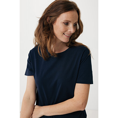 Iqoniq Yala Damen T-Shirt Aus Recycelter Baumwolle , navy blau, 30% recycelte und 70% biologische Baumwolle, XXS, 59,00cm x 0,50cm (Länge x Höhe), Bild 4