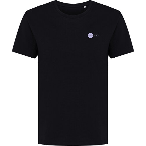 Iqoniq Yala Damen T-Shirt Aus Recycelter Baumwolle , schwarz, 30% recycelte und 70% biologische Baumwolle, XS, 62,00cm x 1,00cm (Länge x Höhe), Bild 3