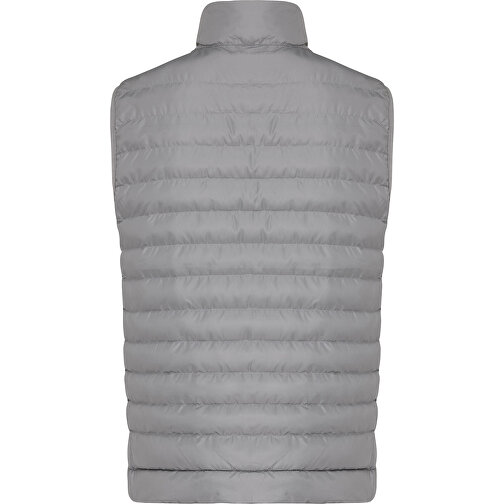 Iqoniq Meru Herren Bodywarmer Aus Recyceltem Polyester , Silbergrau, 100% recyceltes Polyester, XXL, 75,00cm x 0,50cm (Länge x Höhe), Bild 2