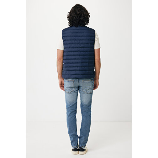 Iqoniq Meru Herren Bodywarmer Aus Recyceltem Polyester , navy blau, 100% recyceltes Polyester, XXXL, 77,00cm x 0,50cm (Länge x Höhe), Bild 7