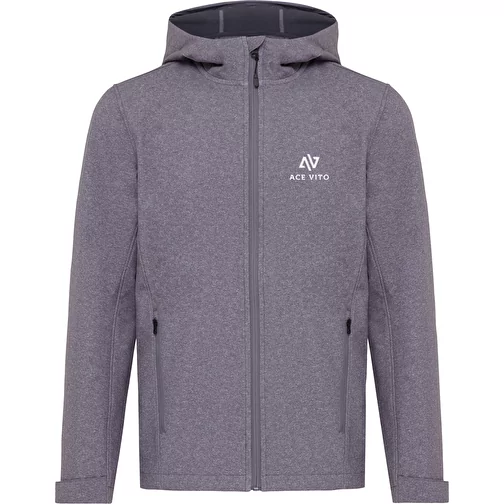 Giacca softshell da uomo Iqoniq Makalu in poliestere riciclato, Immagine 10