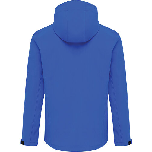 Iqoniq Makalu Herren Softshelljacke Aus Recyceltem Polyester , Königsblau, 91% recyceltes Polyester, 7% recyceltes TPU, 2% Elastan, XXL, 77,00cm x 3,00cm (Länge x Höhe), Bild 2