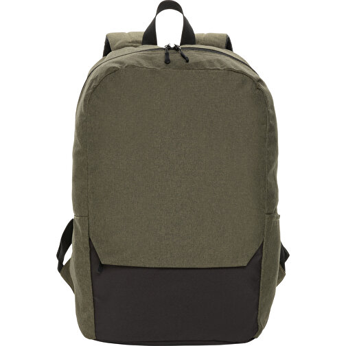 Kazu AWARE™ 15,6' RPET Laptop-Rucksack , grün, PET - recycelt, 28,00cm x 46,80cm (Länge x Höhe), Bild 2