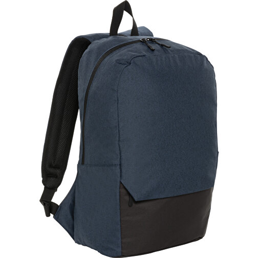 Kazu AWARE™ 15,6' RPET Laptop-Rucksack , blau, PET - recycelt, 28,00cm x 46,80cm (Länge x Höhe), Bild 1