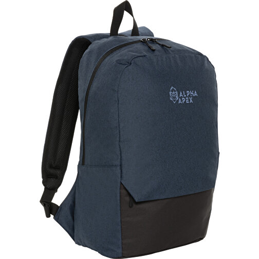 Kazu AWARE™ 15,6' RPET Laptop-Rucksack , blau, PET - recycelt, 28,00cm x 46,80cm (Länge x Höhe), Bild 6