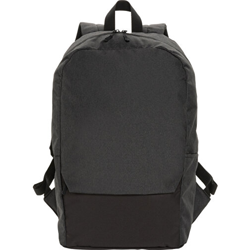 Kazu AWARE™ 15,6' RPET Laptop-Rucksack , schwarz, PET - recycelt, 28,00cm x 46,80cm (Länge x Höhe), Bild 2