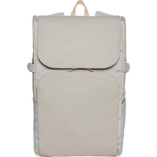 Pascal AWARE™ RPET Deluxe Weekend Rucksack , beige, PET - recycelt, 29,50cm x 50,00cm (Länge x Höhe), Bild 2