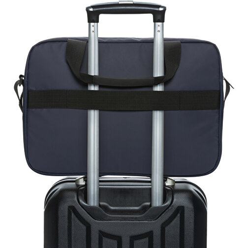 Armond AWARE™ RPET 15.6' Laptop-Tasche , navy blau, PET - recycelt, 40,00cm x 28,00cm (Länge x Höhe), Bild 6