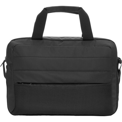 Armond AWARE™ RPET 15.6' Laptop-Tasche , schwarz, PET - recycelt, 40,00cm x 28,00cm (Länge x Höhe), Bild 2