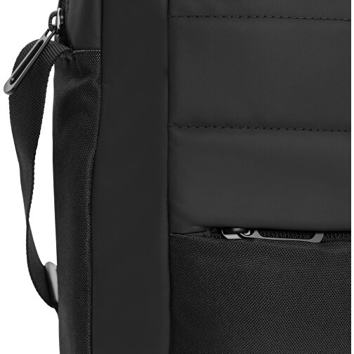 Armond AWARE™ RPET 15.6' Laptop-Tasche , schwarz, PET - recycelt, 40,00cm x 28,00cm (Länge x Höhe), Bild 7