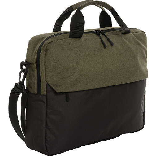 Kazu AWARE™ 15,6' RPET Laptop-Tasche , grün, PET - recycelt, 39,50cm x 30,00cm (Länge x Höhe), Bild 1