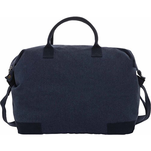 Kezar AWARE™ 500g/m² Wochenendtasche Aus Recyceltem Canvas , navy blau, Canvas - recycelt, 64,00cm x 40,00cm (Länge x Höhe), Bild 3