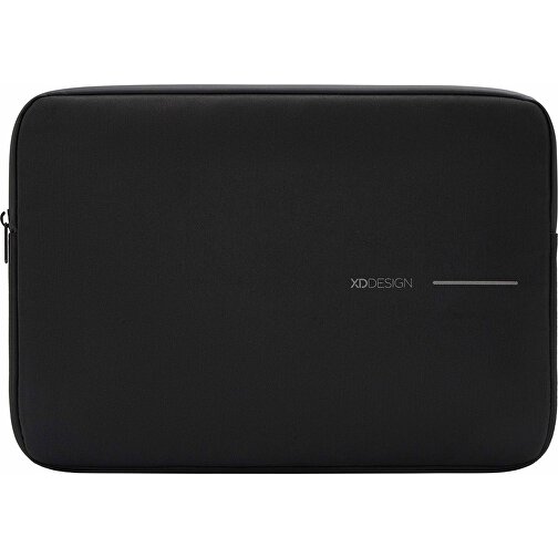 XD Design 16' Laptop Sleeve, Schwarz , schwarz, PET - recycelt, 38,50cm x 27,00cm x 2,50cm (Länge x Höhe x Breite), Bild 2