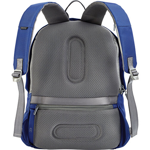 Bobby Soft, Anti-Diebstahl-Rucksack , blau, PET - recycelt, 30,00cm x 45,00cm (Länge x Höhe), Bild 4