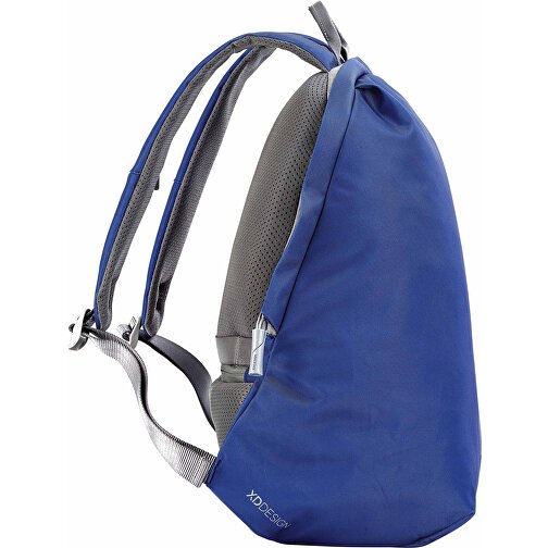 Bobby Soft, Anti-Diebstahl-Rucksack , blau, PET - recycelt, 30,00cm x 45,00cm (Länge x Höhe), Bild 6