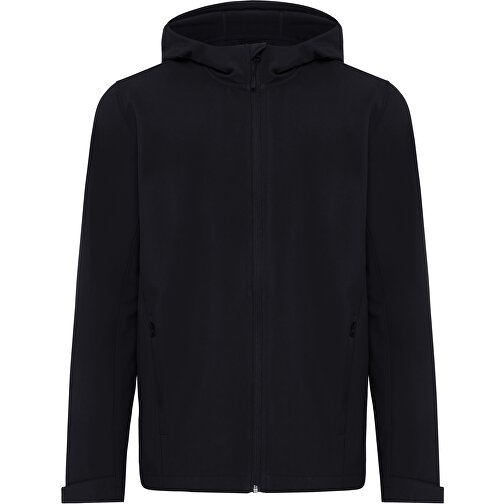 Iqoniq Makalu Herren Softshelljacke Aus Recyceltem Polyester , schwarz, 91% recyceltes Polyester, 7% recyceltes TPU, 2% Elastan, XXXL, 79,00cm x 3,00cm (Länge x Höhe), Bild 1