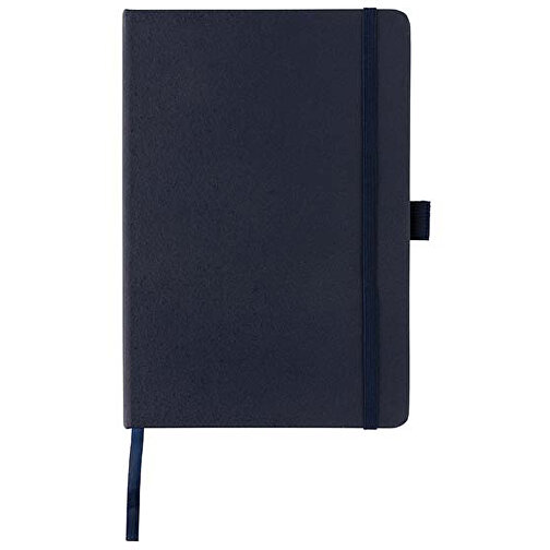 Sam A5 Notizbuch Aus RCS Zertifiziertem Lederfaserstoff , navy blau, Lederfaserstoff, 21,00cm x 1,10cm (Länge x Höhe), Bild 1