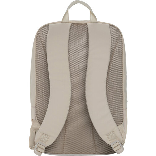 Armond AWARE™ RPET 15.6' Basic Laptop-Rucksack , beige, PET - recycelt, 31,00cm x 44,00cm (Länge x Höhe), Bild 3