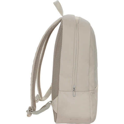 Armond AWARE™ RPET 15.6' Basic Laptop-Rucksack , beige, PET - recycelt, 31,00cm x 44,00cm (Länge x Höhe), Bild 4