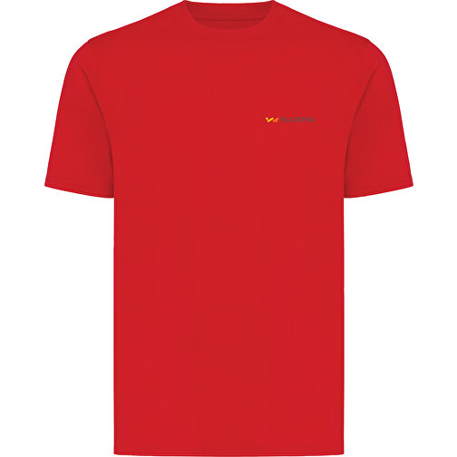 Iqoniq Sierra Lightweight T-Shirt Aus Recycelter Baumwolle , rot, 30% recycelte und 70% biologische Baumwolle, S, 69,00cm x 1,00cm (Länge x Höhe), Bild 3