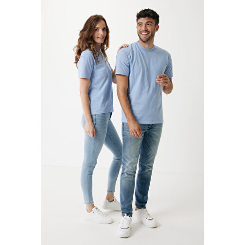 Iqoniq Sierra Lightweight T-Shirt Aus Recycelter Baumwolle , sky blue, 30% recycelte und 70% biologische Baumwolle, XL, 77,00cm x 1,00cm (Länge x Höhe), Bild 3