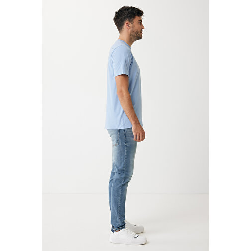 Iqoniq Sierra Lightweight T-Shirt Aus Recycelter Baumwolle , sky blue, 30% recycelte und 70% biologische Baumwolle, XL, 77,00cm x 1,00cm (Länge x Höhe), Bild 9