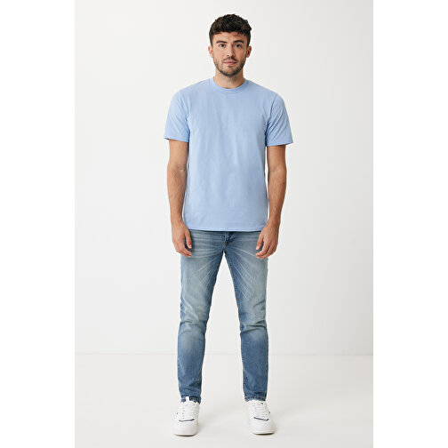 Iqoniq Sierra Lightweight T-Shirt Aus Recycelter Baumwolle , sky blue, 30% recycelte und 70% biologische Baumwolle, L, 75,00cm x 1,00cm (Länge x Höhe), Bild 7