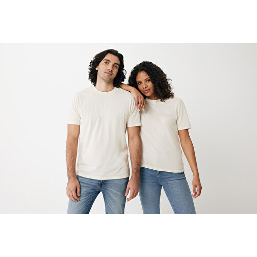 Iqoniq Sierra Lightweight T-Shirt Aus Recycelter Baumwolle , natural raw, 30% recycelte und 70% biologische Baumwolle, XS, 65,00cm x 1,00cm (Länge x Höhe), Bild 4