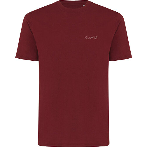 Iqoniq Sierra Lightweight T-Shirt Aus Recycelter Baumwolle , burgunderrot, 30% recycelte und 70% biologische Baumwolle, XS, 65,00cm x 1,00cm (Länge x Höhe), Bild 3