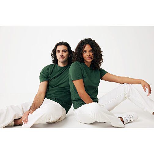 Iqoniq Sierra Lightweight T-Shirt Aus Recycelter Baumwolle , forest green, 30% recycelte und 70% biologische Baumwolle, XXL, 79,00cm x 1,00cm (Länge x Höhe), Bild 4