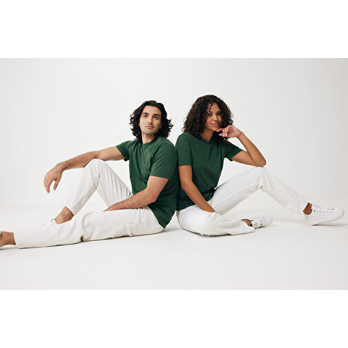 Iqoniq Sierra Lightweight T-Shirt Aus Recycelter Baumwolle , forest green, 30% recycelte und 70% biologische Baumwolle, XL, 77,00cm x 1,00cm (Länge x Höhe), Bild 3