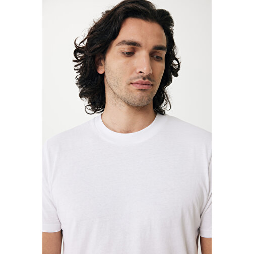 Iqoniq Sierra Lightweight T-Shirt Aus Recycelter Baumwolle , weiß, 30% recycelte und 70% biologische Baumwolle, XXXL, 81,00cm x 1,00cm (Länge x Höhe), Bild 12