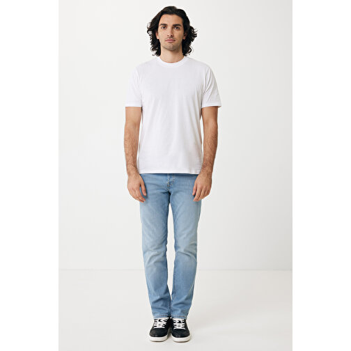 Iqoniq Sierra Lightweight T-Shirt Aus Recycelter Baumwolle , weiss, 30% recycelte und 70% biologische Baumwolle, 5XL, 84,00cm x 1,00cm (Länge x Höhe), Bild 9