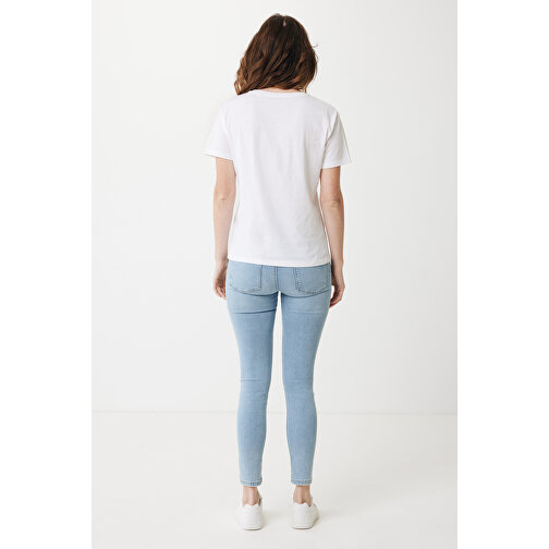 Iqoniq Sierra Lightweight T-Shirt Aus Recycelter Baumwolle , weiss, 30% recycelte und 70% biologische Baumwolle, 4XL, 83,00cm x 1,00cm (Länge x Höhe), Bild 5