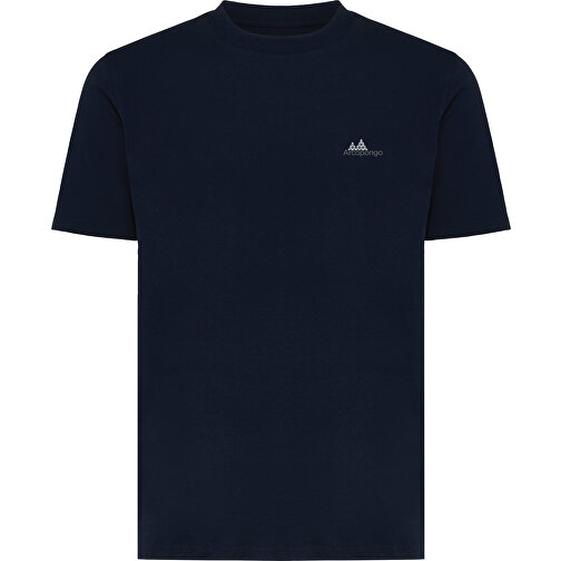 Iqoniq Sierra Lightweight T-Shirt Aus Recycelter Baumwolle , navy blau, 30% recycelte und 70% biologische Baumwolle, S, 69,00cm x 1,00cm (Länge x Höhe), Bild 3