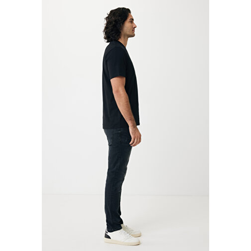 Iqoniq Sierra Lightweight T-Shirt Aus Recycelter Baumwolle , schwarz, 30% recycelte und 70% biologische Baumwolle, XXL, 79,00cm x 1,00cm (Länge x Höhe), Bild 5