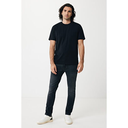 Iqoniq Sierra Lightweight T-Shirt Aus Recycelter Baumwolle , schwarz, 30% recycelte und 70% biologische Baumwolle, XL, 77,00cm x 1,00cm (Länge x Höhe), Bild 3