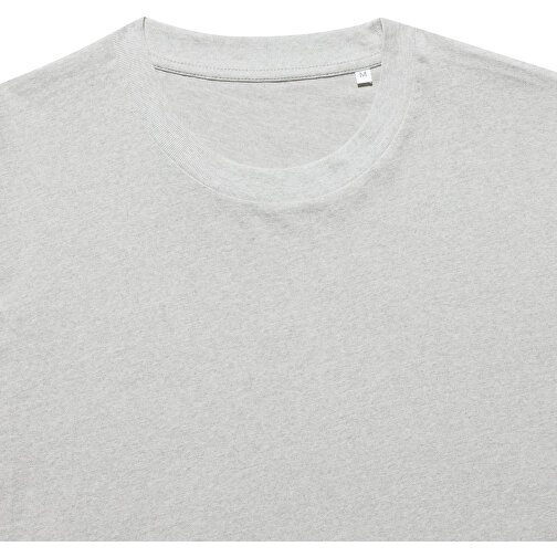 Iqoniq Kakadu Relaxed T-Shirt Aus Recycelter Baumwolle , heather grey, 50% recycelte und 50% biologische Baumwolle, XXXL, 83,00cm x 1,00cm (Länge x Höhe), Bild 3