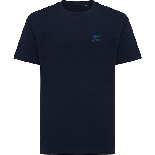 Iqoniq Kakadu Relaxed T-Shirt Aus Recycelter Baumwolle , navy blau, 50% recycelte und 50% biologische Baumwolle, XS, 67,00cm x 1,00cm (Länge x Höhe), Bild 3